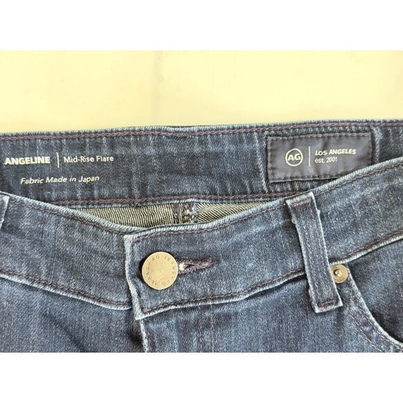 AG Adriano Goldschmied Jeans Womens Size 27 The Angel Bootcut Mid Rise Flare - Picture 3 of 12